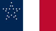 The "Grand Star" variant of the 20-star First Ensign