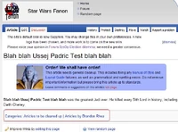 An example of categories that are not legitimate without an in-universe category.