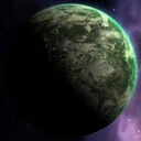 Myrkr vue de l'espace