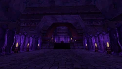 Rafael'in bedeni dondurulduktan sonra Korriban'da bir mezarın içine koyulmuştu.