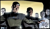 Sith Officers debate the oncoming mission.