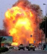 Bomb explosion