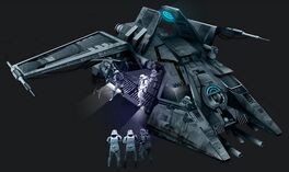 Imperial dropship transport