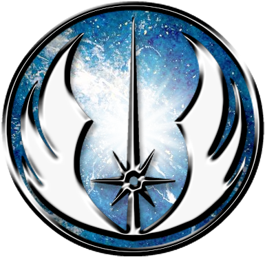 jedi symbol blue