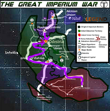 Great Imperium War Map Year 3