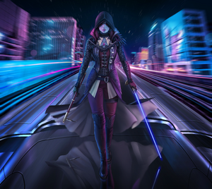 Cyberpunk Anime Villains Nanotech Nightmare - Wallpaper - Image Chest -  Free Image Hosting And Sharing Made Easy