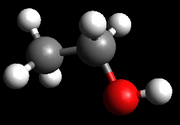 An ethanol molecule