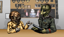 Reeka interviews a retired  