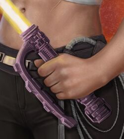 Zhavi Waverunner's Corundum Lightsaber