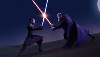 Skywalker vs Dooku