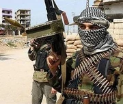 Death's Tongue militants patrol the streets of Tahu's capital.