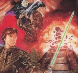 The battle of Yavin IV.