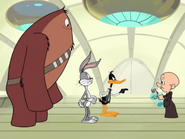 A Star Wars Parody in New Looney Tunes.