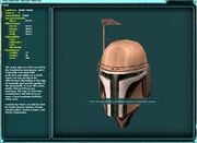 Mandalorian helmet