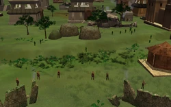 Overlooking the Temple
