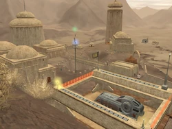 Sight from the nearby hill