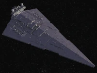 An Imperial Star Destroyer