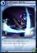 Lightsaber Barrier