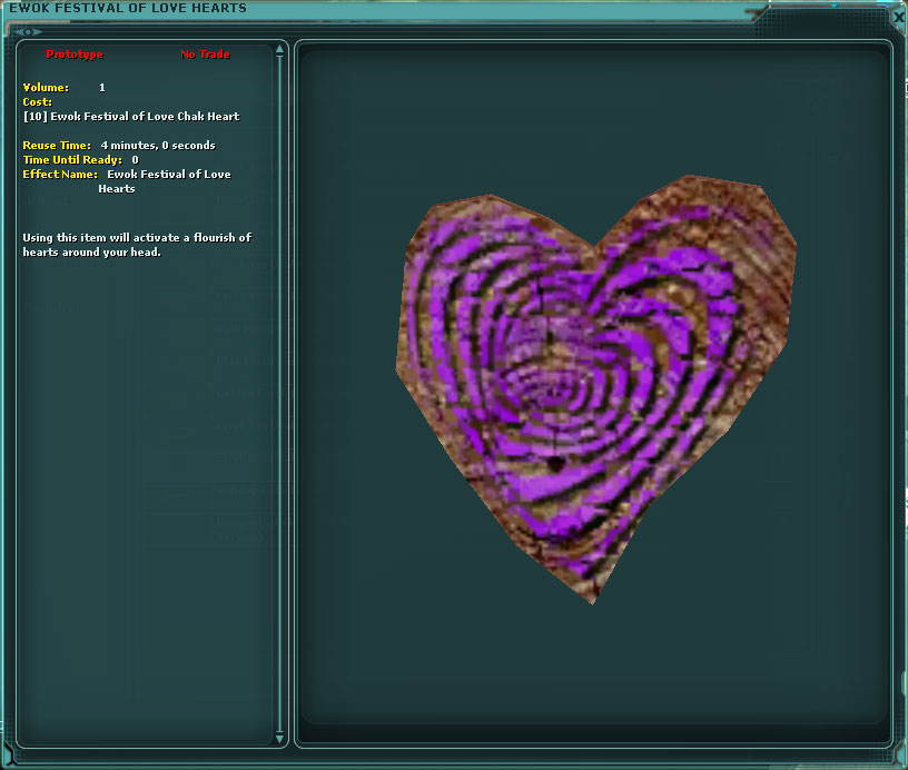 Ewok Festival of Love Hearts SWG Wiki Fandom