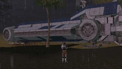 The shuttle has landed with your delivery.