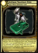 Antique Tauntaun Ride