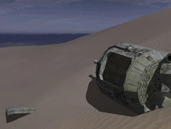 A lone Escape Pod