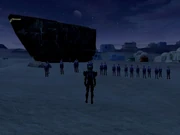 Example: Sandcrawler, Troops