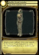 Battle Droid Vendor