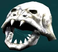 Bleached Jundak Skull