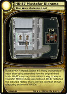 HK-47 Mustafar Diorama (card)