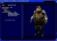 Jabba's compound guard