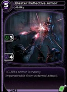 Blaster Reflective Armor