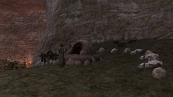 The Tusken vile chieftain