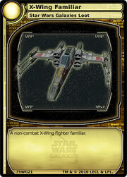 X-Wing Familiar (card)