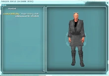 Magus Jocle a dark jedi