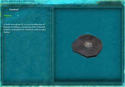 Anti-Selonian Meeting