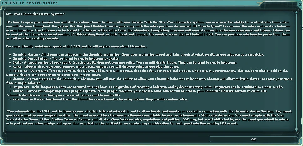 Chronicle-master-system