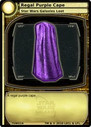 Regal Purple Cape