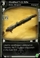 Modified T-21 Rifle