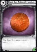 Black Sun Token of Heroism (card)