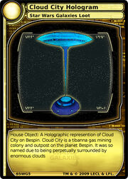 Cloud City Hologram (card)