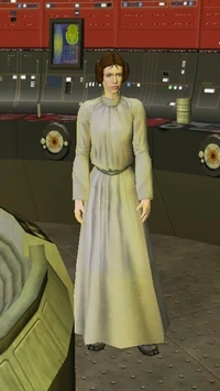 Leia Organa in the Rebel Themepark