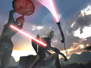 Asajj Ventress in action