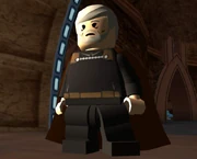 Count Dooku as seen in the Lego Star Wars Movie adaption games
