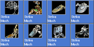 Strike Mech icons