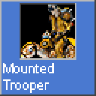 TRW137 Mounted Trooper A. By King and Country - UK