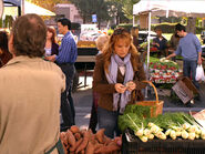 Kathryn at the market