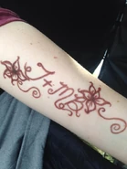 T+M Travis and Mary-Beth hannah tattos