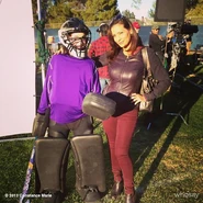 Bay and Regina at the field hockey