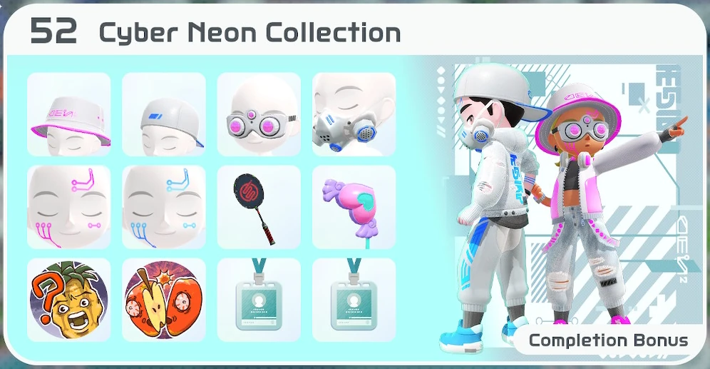 Cyber Neon Collection | Switch Sports Wiki | Fandom